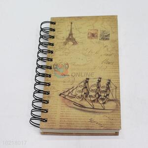 Customized Boat Pattern Hardcover Diary Notepad Office Notebook