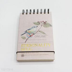 Good Quality Cute Bird Pattern Cover Diary/Paper Notebooks