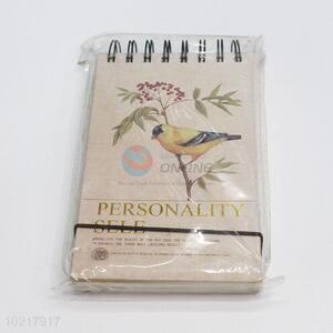 Wholesale Supplies Exquisite Bird Pattern Notebook/Student Diary for Wholesale