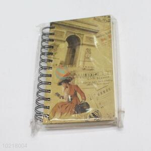 Fashion Design Triumphal Arch Pattern Paper Cover Notebook Student Diary