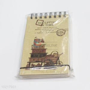 Wholesale Vintage Printed Paper Cartoon Cover Notebook/Diary