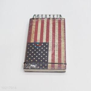 Custom High Quality Student Diary American Flag Pattern Notebook Office Stationery