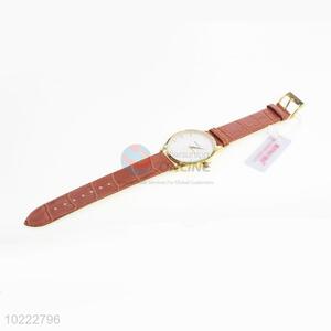 Factory Direct Brown Wrist Watches for Sale/Gift