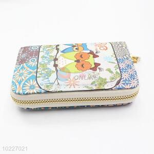 Latest Design PVC Wallet Ladies Purse with Zipper
