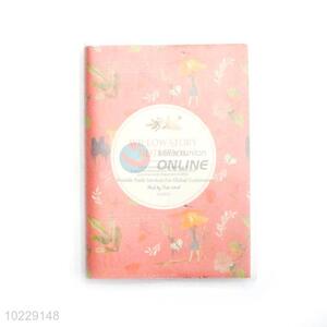 Direct Price Beautiful Pink Pattern Hardcover Notebook