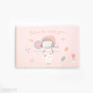 Wholesale Price Lovely Girl Small Notebook With Gum Cover