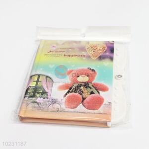 Promotion Student Dairy Notebook with Lock Girl Gift