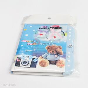 Sky Blue Student Dairy Notebook with Lock for Promotion