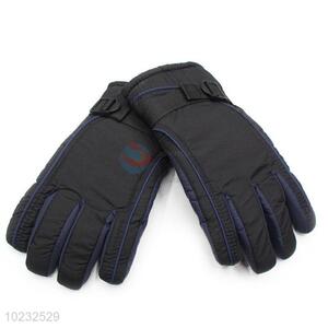 Popular top quality low price simple blakc glove