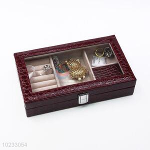 Recent Design PU Leather Jewelry Storage Box