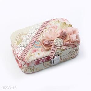 Top Selling Flower Decoration Jewelry Storage Box For Girl