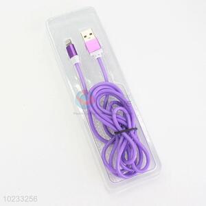 Wholesale Purple Color Mobile Phone Cables for Iphone