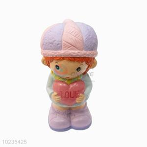 Lovely top quality low price doll money box
