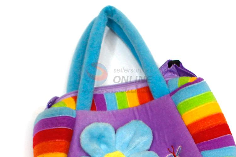 Good Quality Colorful Plush Cartoon Hand Bag