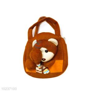 Good Sale Cute Short Plush Animal Hand Bag