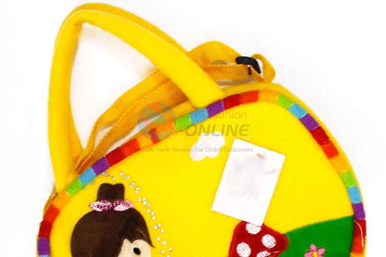 Top Quality Kids Colorful Plush Hand Bag