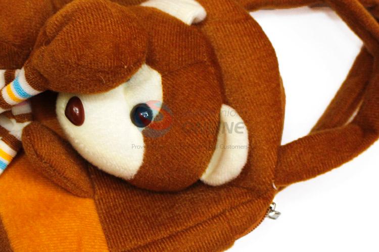 Good Sale Cute Short Plush Animal Hand Bag