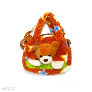 Custom Colorful Cute Plush Toy Hand Bag