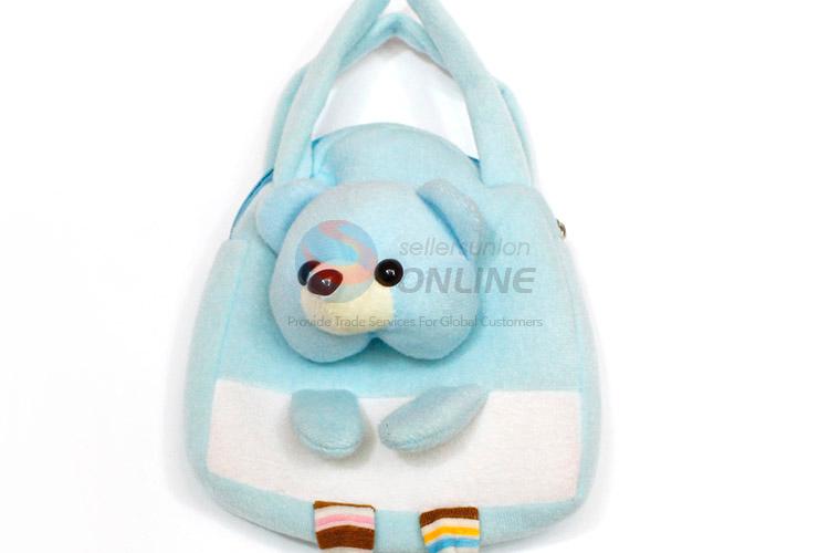 Custom Cartoon Bear Kid Bag Plush Hand Bag