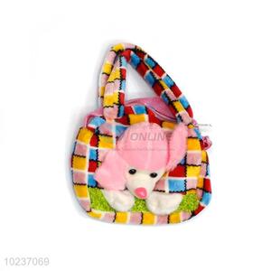 Hot Selling Colorful Plush Toy Hand Bag