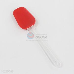 High quality red silicone cake scraper/spatula