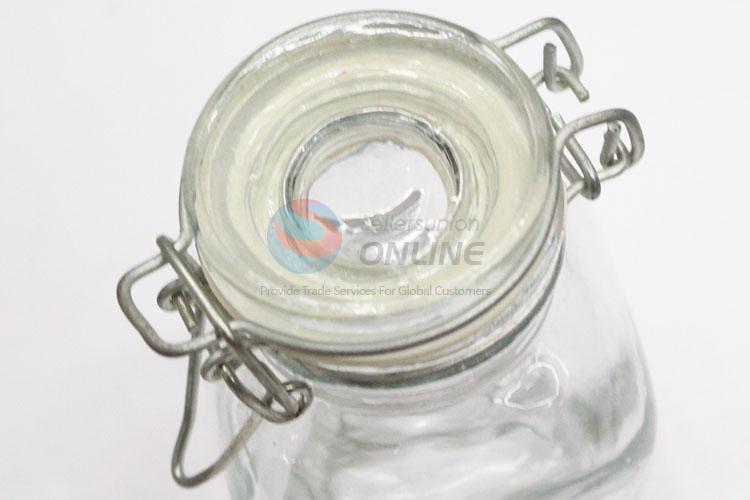 Best Selling Glass Storage Jar Sealed Jar with Clip