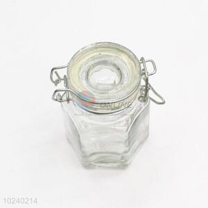 Factory Direct Glass Storage Jar Sealed Jar with Clip