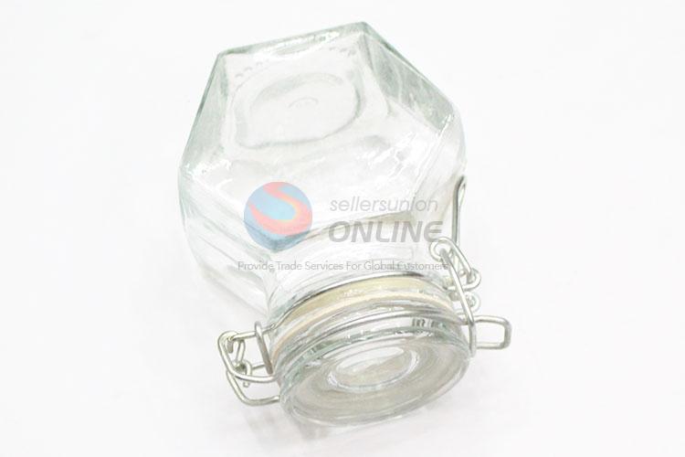 New Arrival Vacuum Seal Glass Jars with Clip
