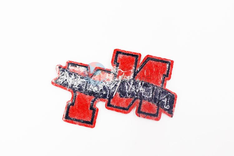 Factory supply wholesale embroidery badge brooch