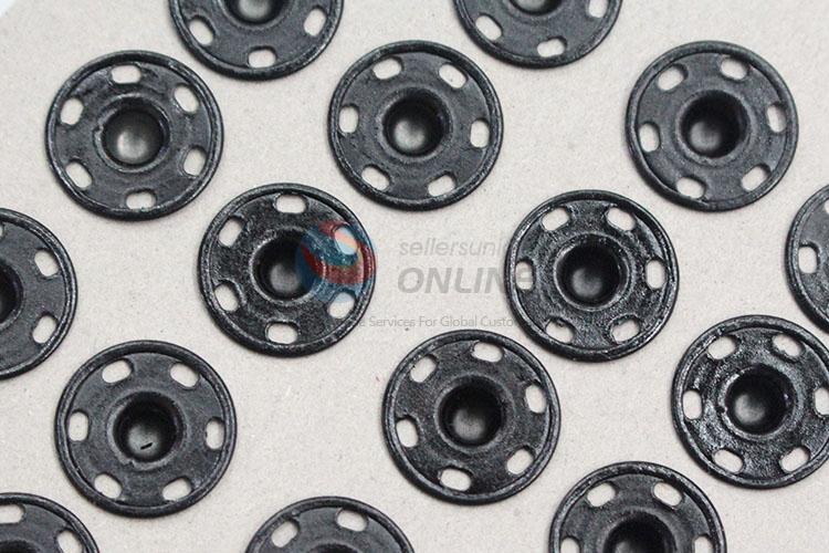 Low price best cool 20pcs black snap fasteners