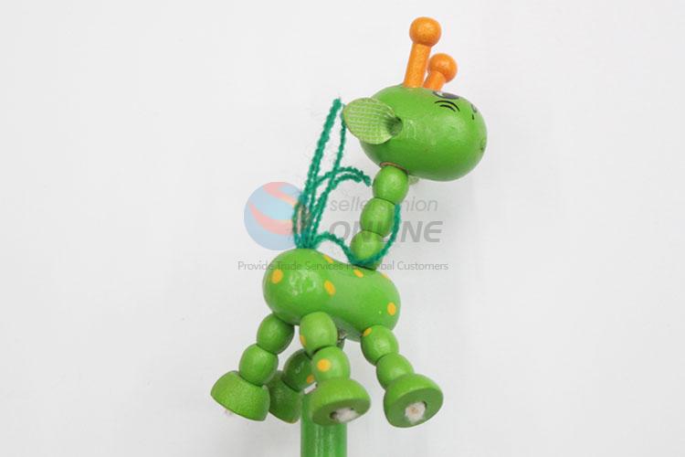 New Arrival Kids Pencil Wooden Pencil with Toys