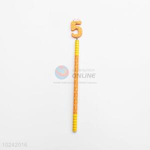 Popular Wholesale Wooden Cartoon Toy Pencil for Student