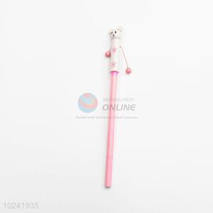 Latest Design Wooden Pencil/ Wood Pencil with Toy