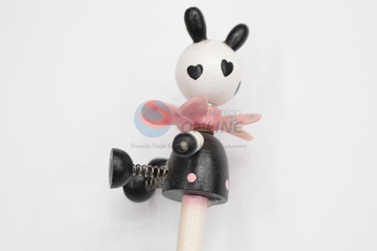 Promotional Gift Wooden Pencil with Toys for Children