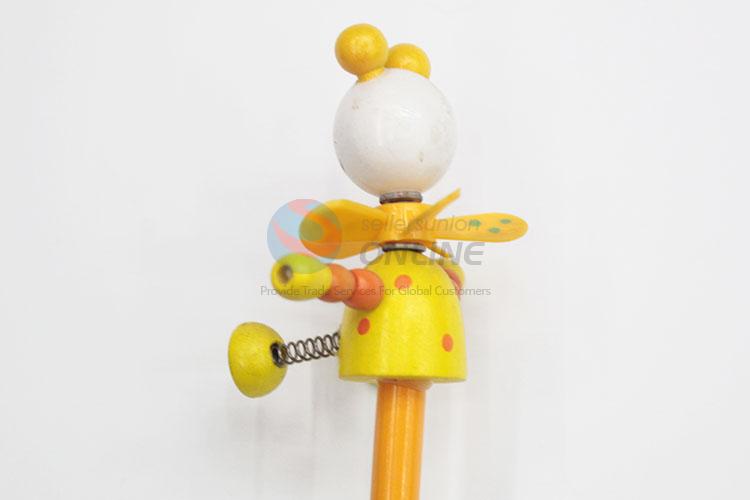 Latest Design Stationery Pencil with Cartoon Toy Head