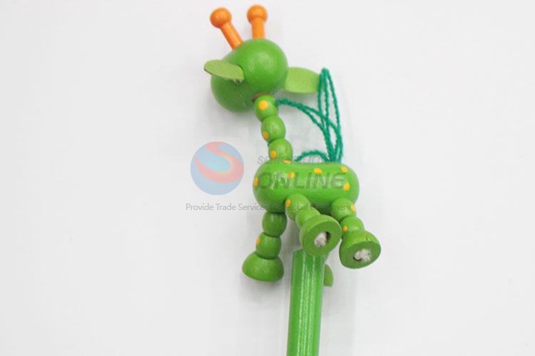 New Arrival Kids Pencil Wooden Pencil with Toys