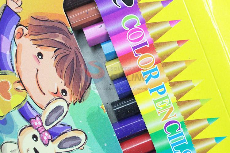 Cheap wholesale useful stationery color pencil