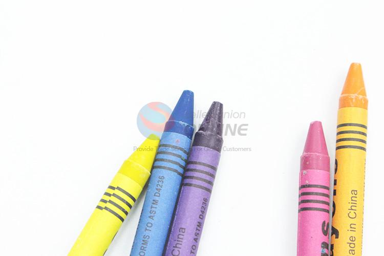 Factory wholesale popular wax crayon for kids