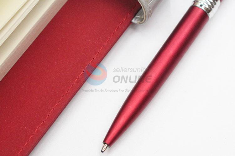 Promotional high quality red notebook