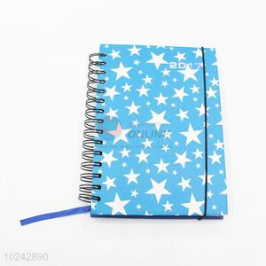 High sales best cute blue notebook with white stars