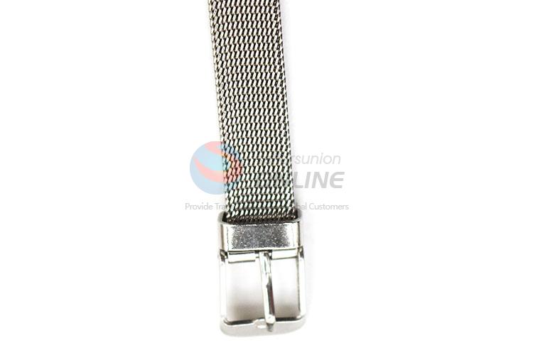 Promotional Wrist Watch with Steel Watchband for Sale