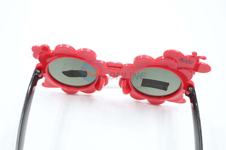 Made In China Flower Frame Cute Bee Funny Sunglasses