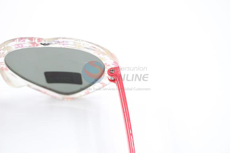 Special Design Love Shpae Sunglasses For Children With Bowknot Decoration
