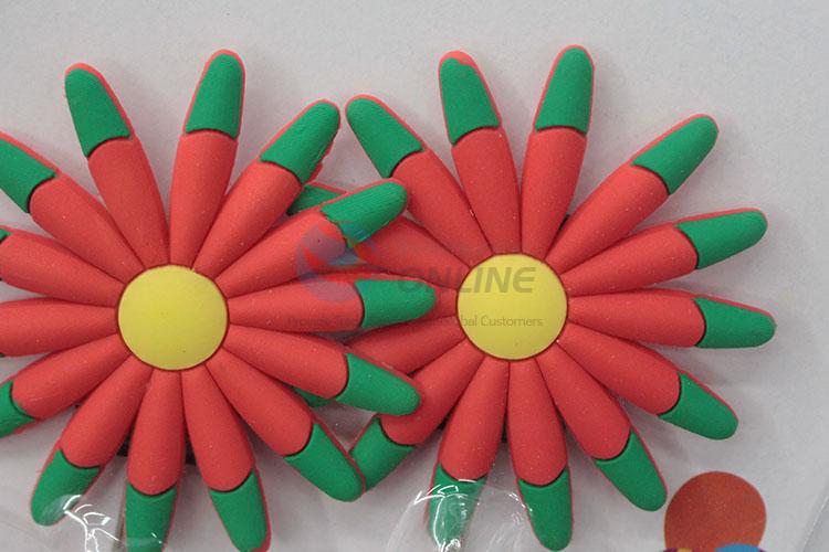 Fashion Style Cute Sunflower Shaped Home Hat Bag Key Wall Hanger Sticky Hook