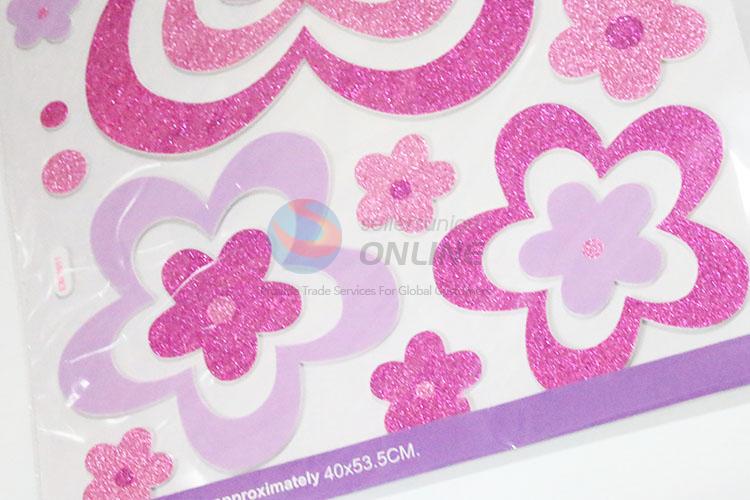 Wholesale flower EVA noctilucent wall/window sticker