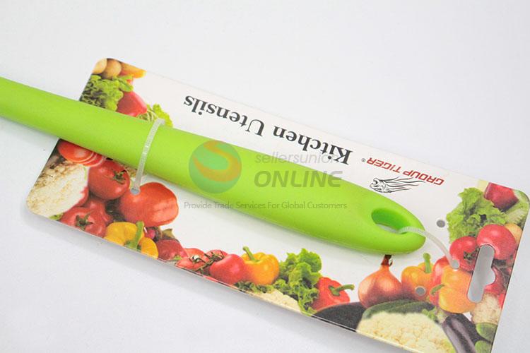 Green Color Silicone Leakage Ladle for Promotion