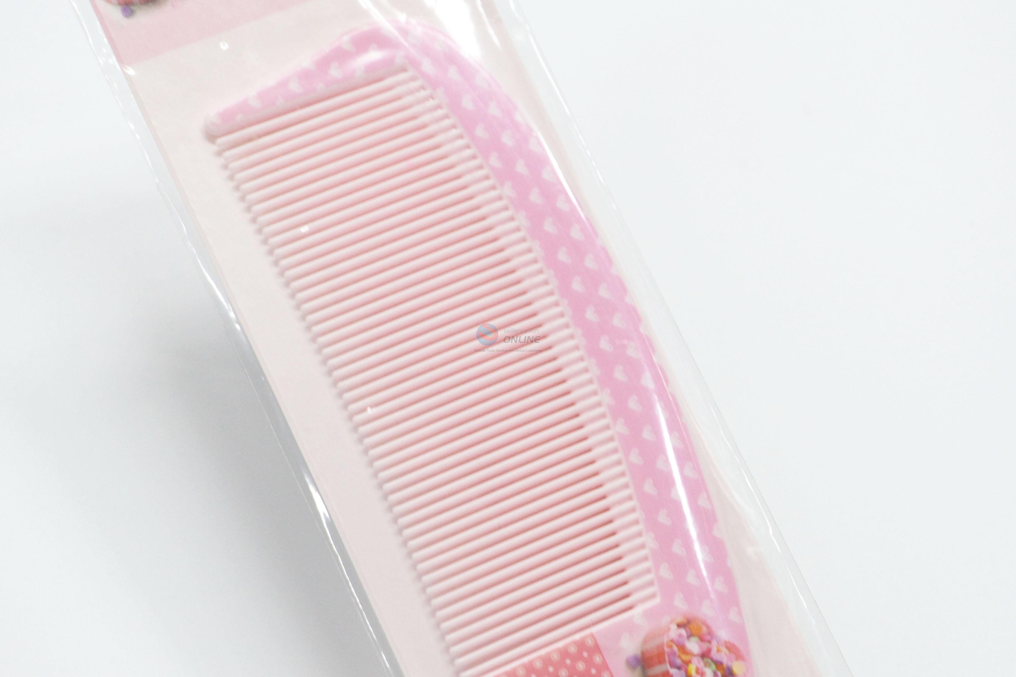 China Hot Sale Colorful Plastic Comb