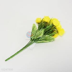 Wholesale 5 Head Artificial Flower Fake Plant Plastic Flower