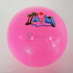 Pink Color Kids PVC Ball Toy