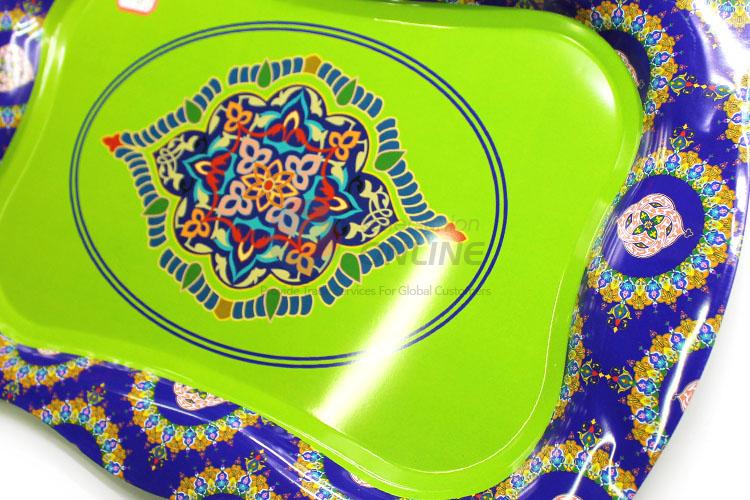 High Quality Colorful Printed Dinner Plate Restaurant Dishes